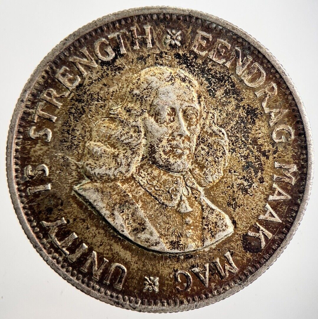 1962 20 Cent South Africa Half - Crown Silver Coin | Fine Collectable Grade