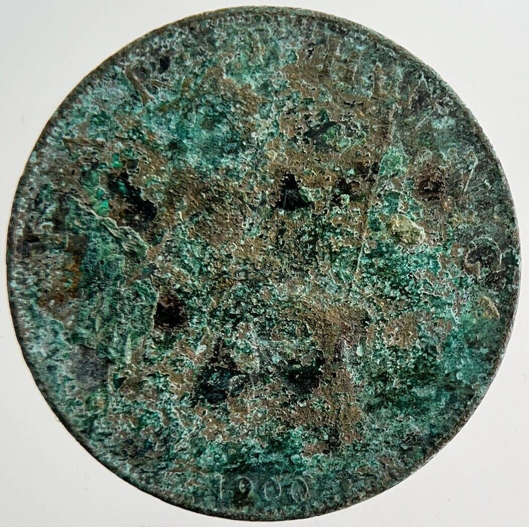 1900 Victoria Farthing Coin | Collectable Grade | a6174