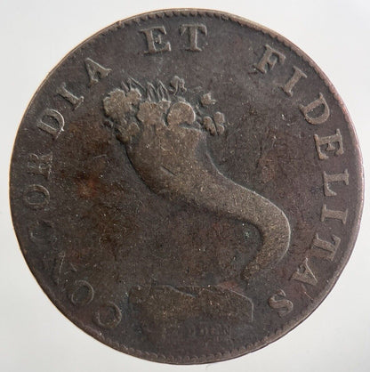 1795 Inverness Half-Penny Token | Collectable Grade