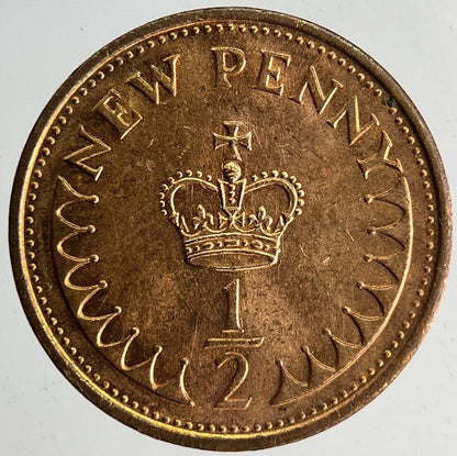 1981 Elizabeth II 2nd New Half - Penny Coin | Very Fine Grade
