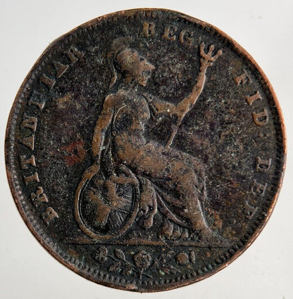 1843 Victoria Farthing Coin | Collectable Grade