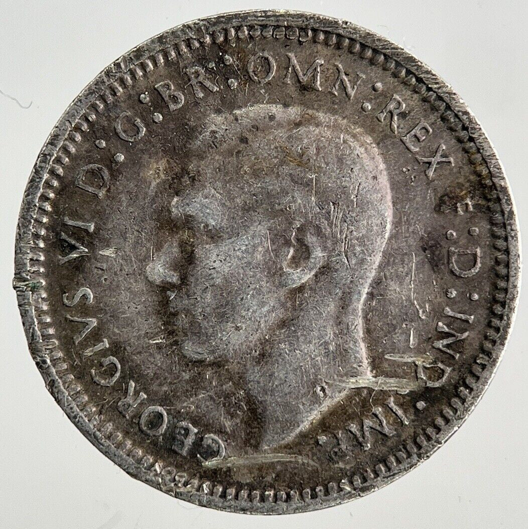 1943 Australia Threepence Silver Coin | Fine Collectable Grade