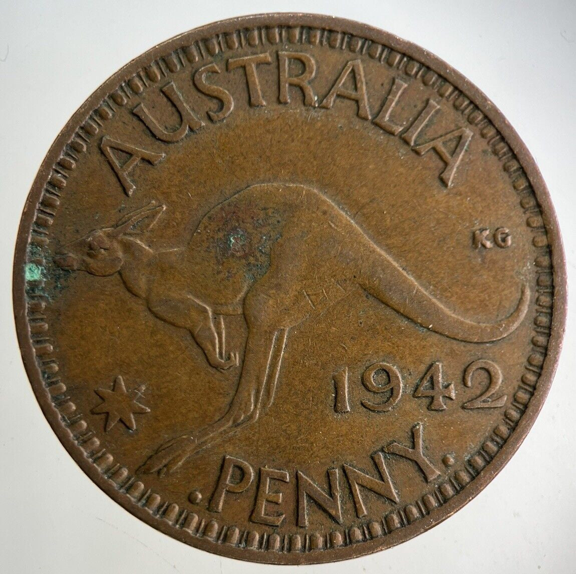 1942 Australia One Penny Coin | Fine Collectable Grade