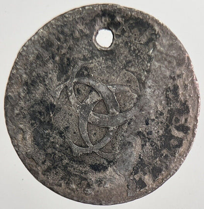 Charles II 2nd Maundy Threepence Silver Coin | Fair Grade | a8237