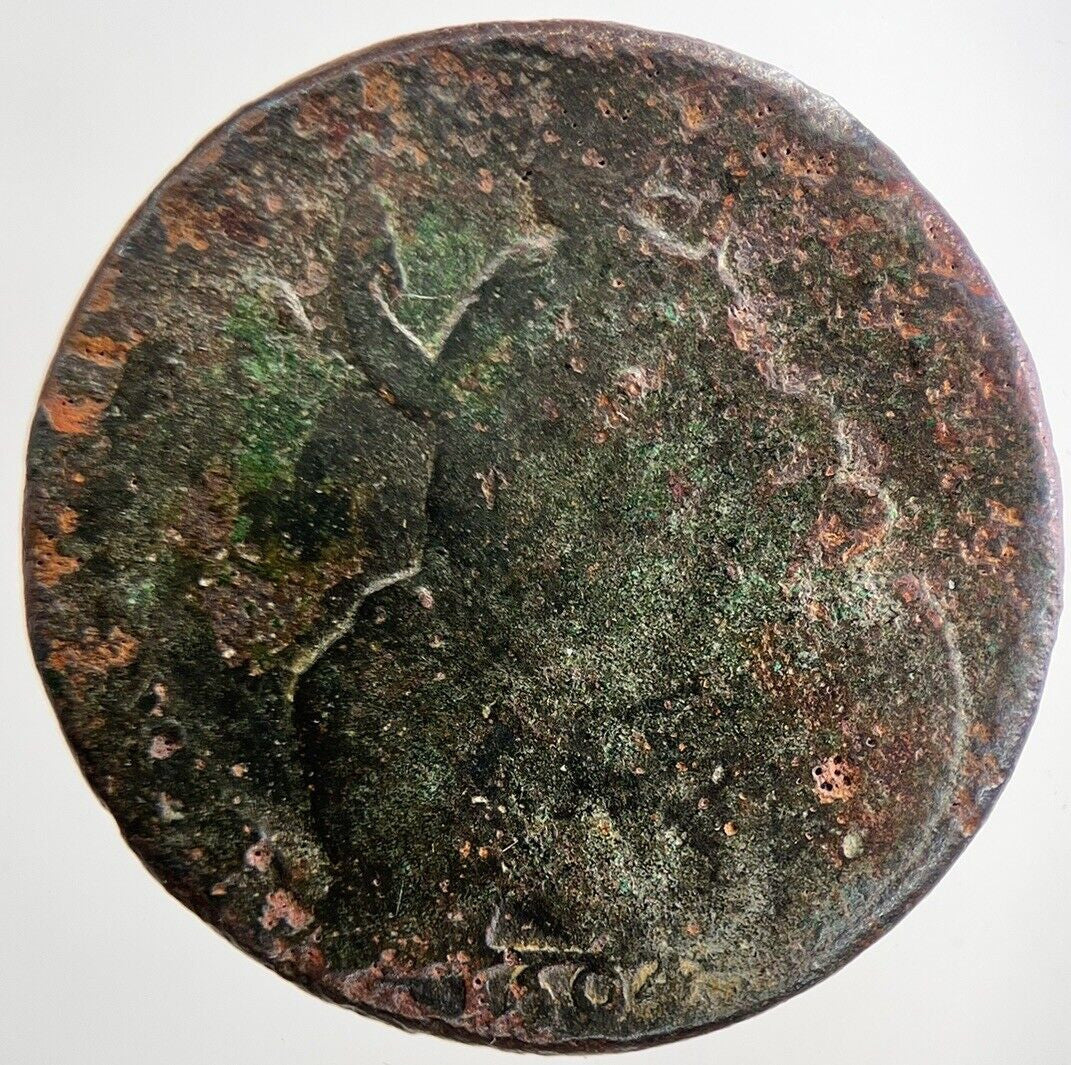 1694 William III 3rd & Mary Half - Penny Coin | Collectable Grade | a5256