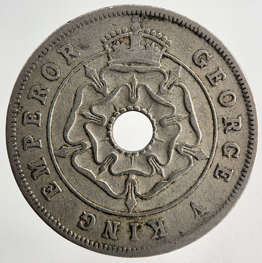 1934 Africa Rhosdesia One Penny Coin | Fine Collectable Grade