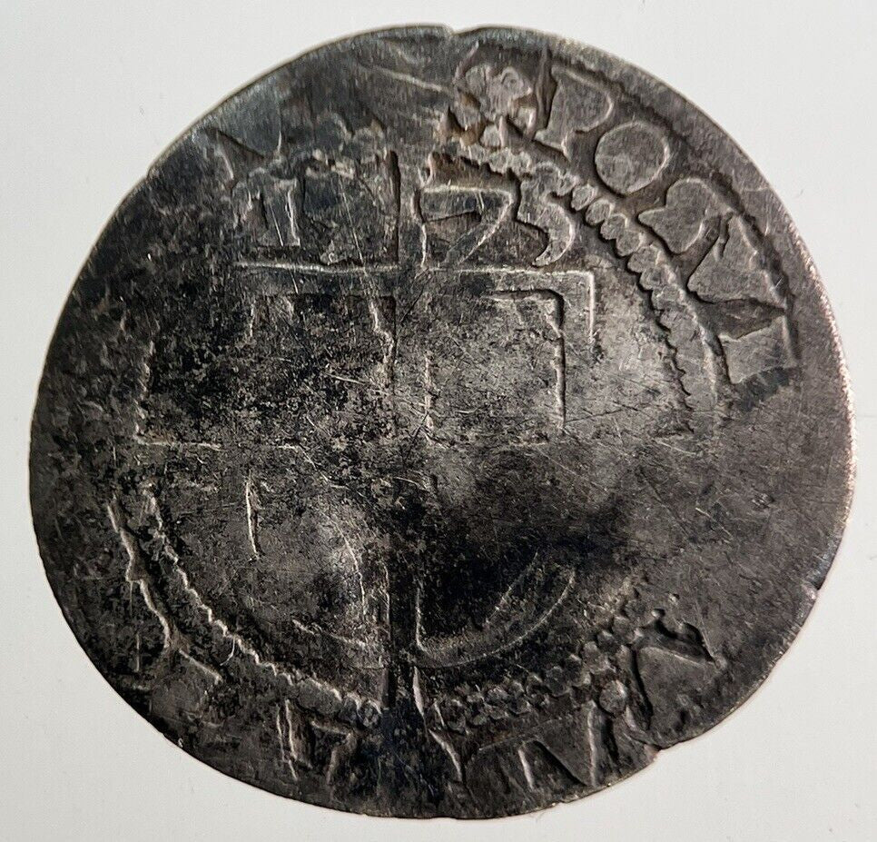 1575 Elizabeth I 1st Threepence Silver Hammered Coin | Collectable Grade | a1368