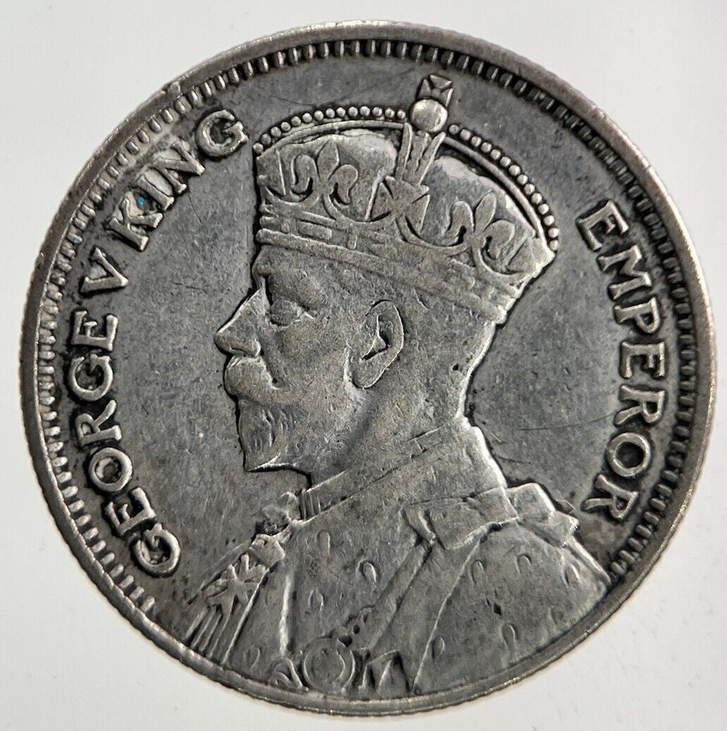 1934 New Zealand Sixpence Silver Coin | Fine Collectable Grade