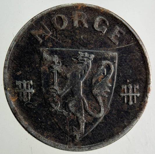 1944 Norway 2 Ore Coin | Collectable Grade