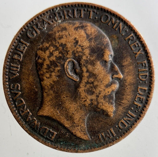 1903 Edward VII Farthing Coin | Fine Collectable Grade