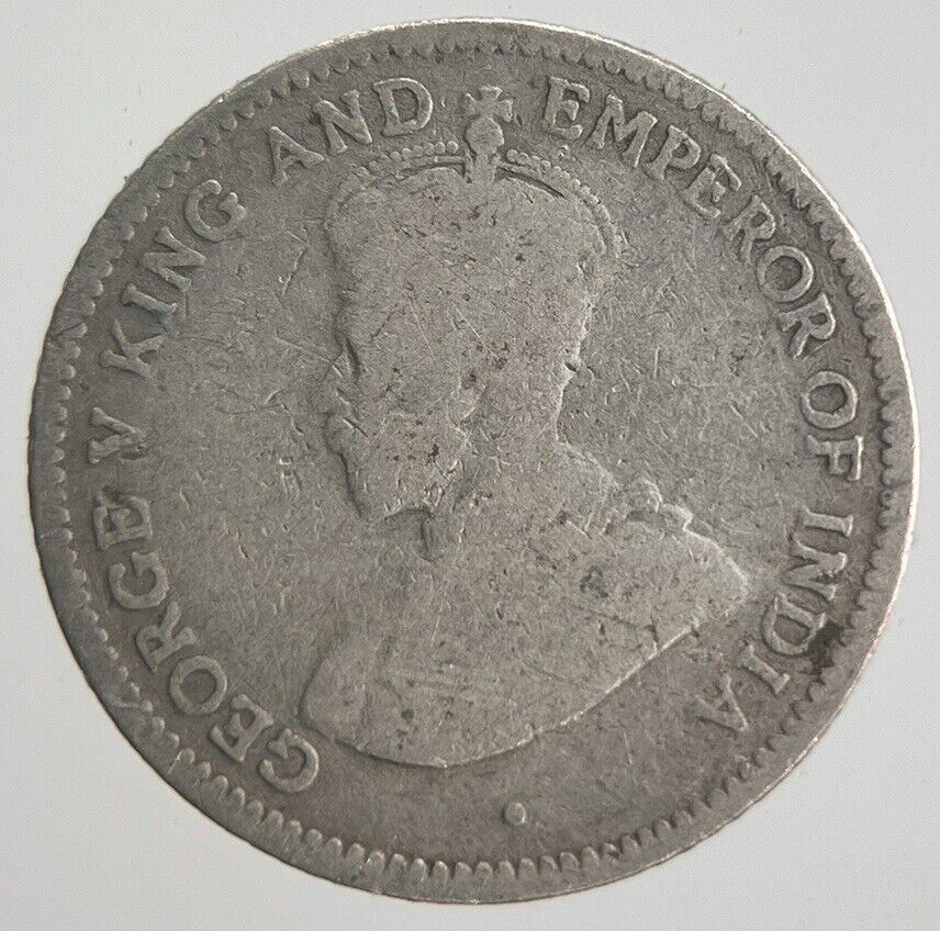 1921 British Four - Pence Guiana Belize Silver Coin | Collectable Grade | a4229