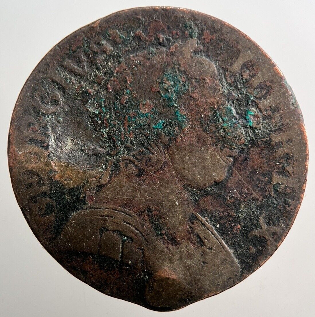 1775 George III 3rd Half - Penny Coin | Collectable Grade | a3836